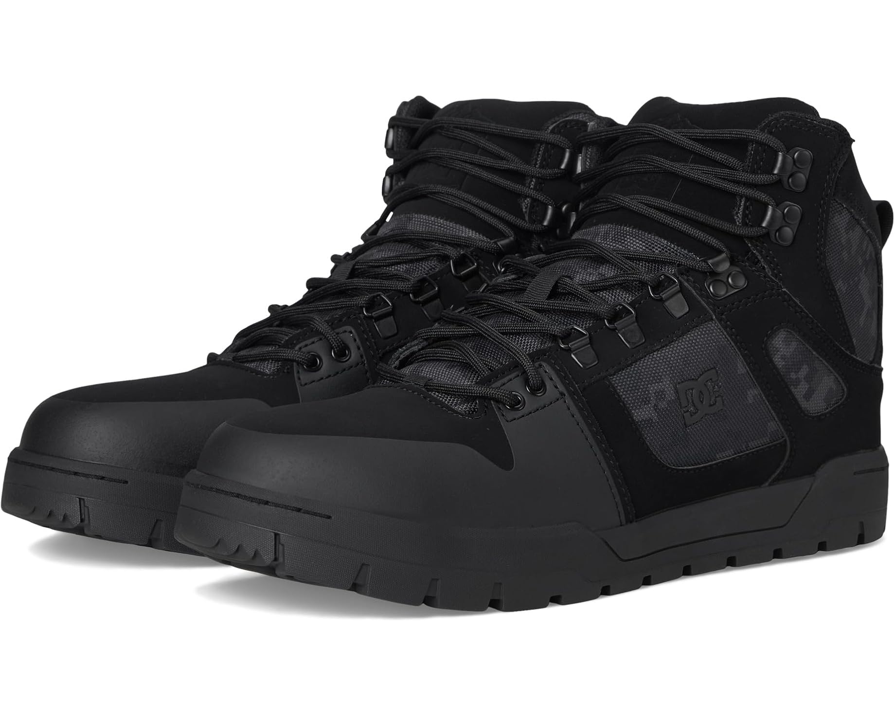 (取寄) メンズ ピュア ワーク HI ウォータープルーフ コンプ トゥ エー DC Work men Pure Work Hi Waterproof Comp Toe EH Black Camo｜スウィートラグ