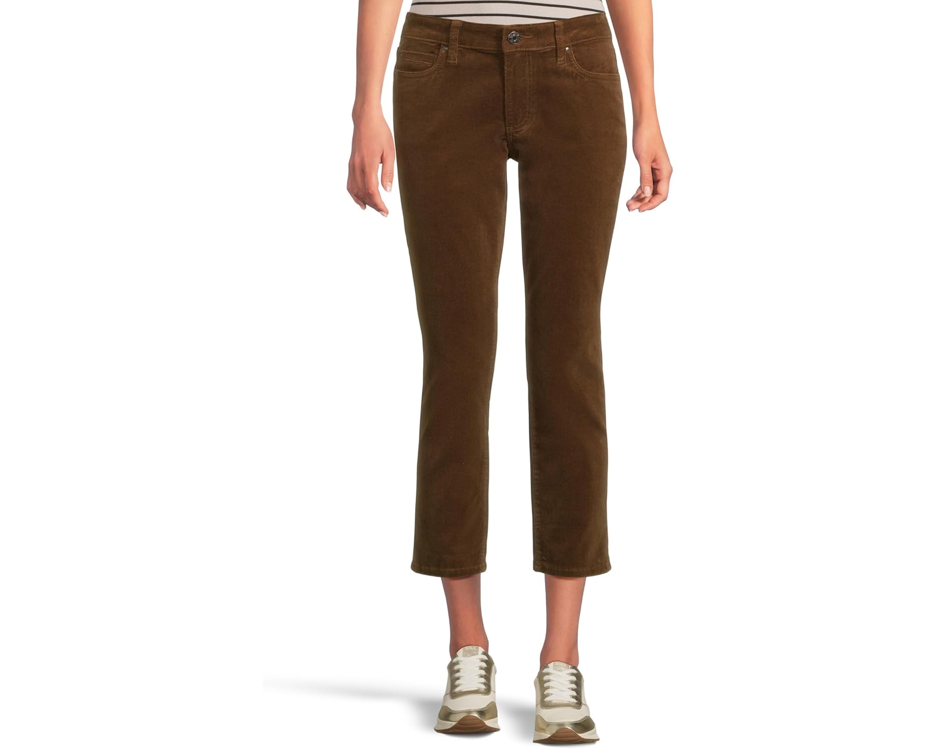 (取寄) カット フロム ザ クロス レディース ピティート キャサリン ボーイフレンズ KUT from the Kloth women Petite Catherine Boyfriend Whiskey|スウィートラグ
