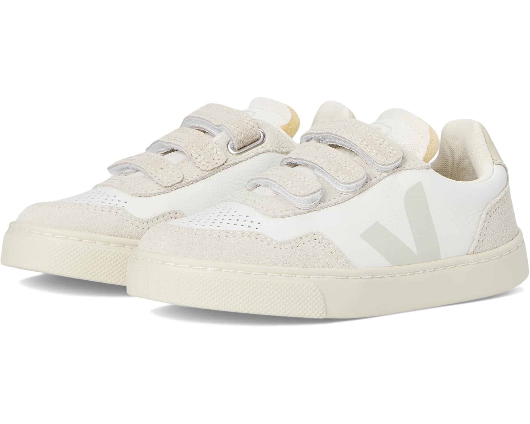 (取寄) ヴェジャ キッズ スモール V-90 レザー (トドラー) VEJA kids Small V-90 Origanically Traced Leather (Toddler) Extra White/Natural｜スウィートラグ 27,713円
