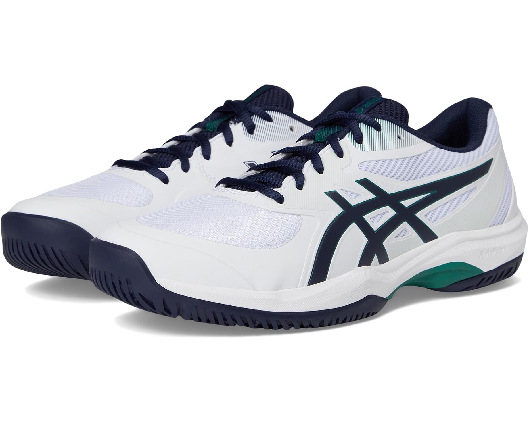 (取寄) アシックス メンズ ゲーム FF テニス シューズ ASICS men Game FF Tennis Shoes White/Midnight｜スウィートラグ