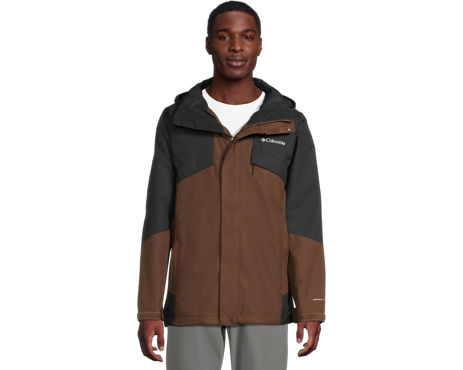 (取寄) コロンビア メンズ バガブー 3 フリース インターチェンジ ジャケット Columbia men Bugaboo III Fleece Interchange Jacket Tobacco/Black｜スウィートラグ