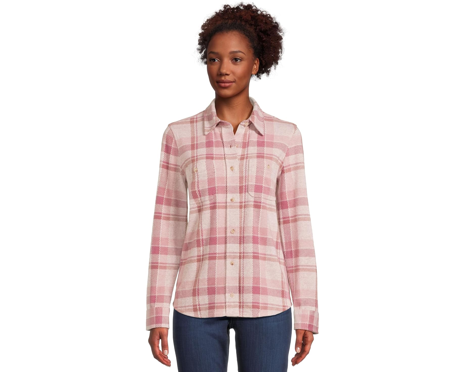 (取寄) ファリティ レディース レジェンド セーター シャツ Faherty women Legend Sweater Shirt Amelia Plaid|スウィートラグ