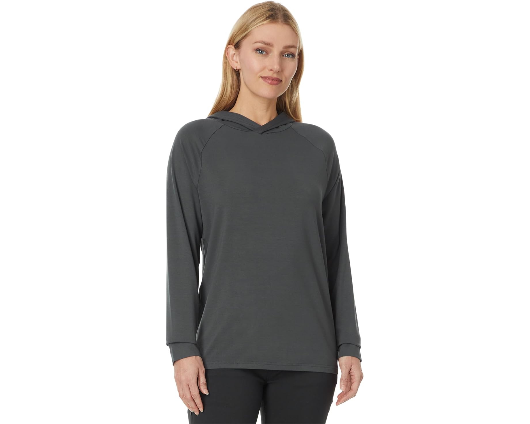 (取寄) フリーフライ メンズ バンブー フレックス ブーディ Free Fly men Bamboo Flex Hoodie Black Sand｜スウィートラグ