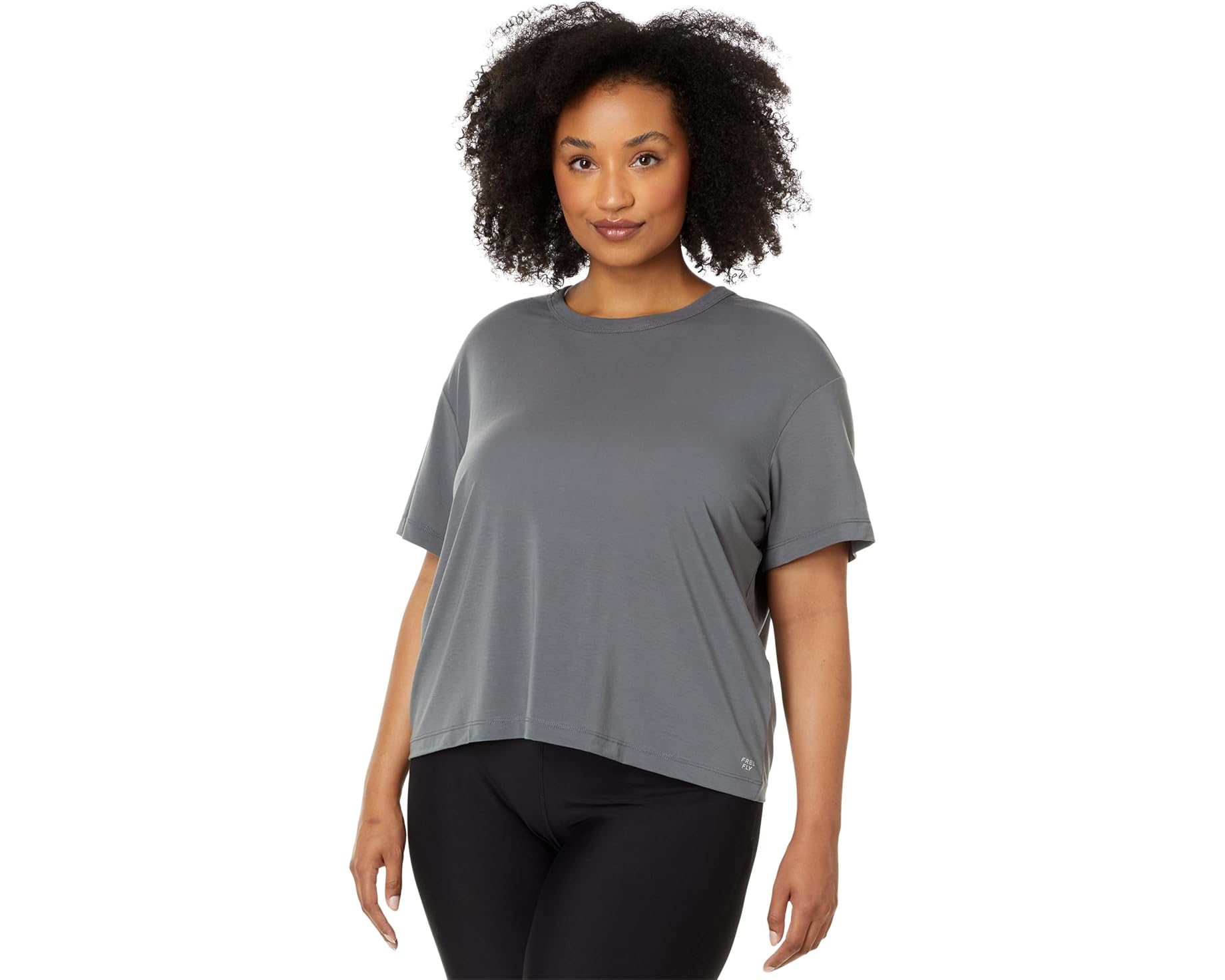 (取寄) フリーフライ レディース エレベート ライトウェイト ティー Free Fly women Elevate Lightweight Tee Smoke｜スウィートラグ