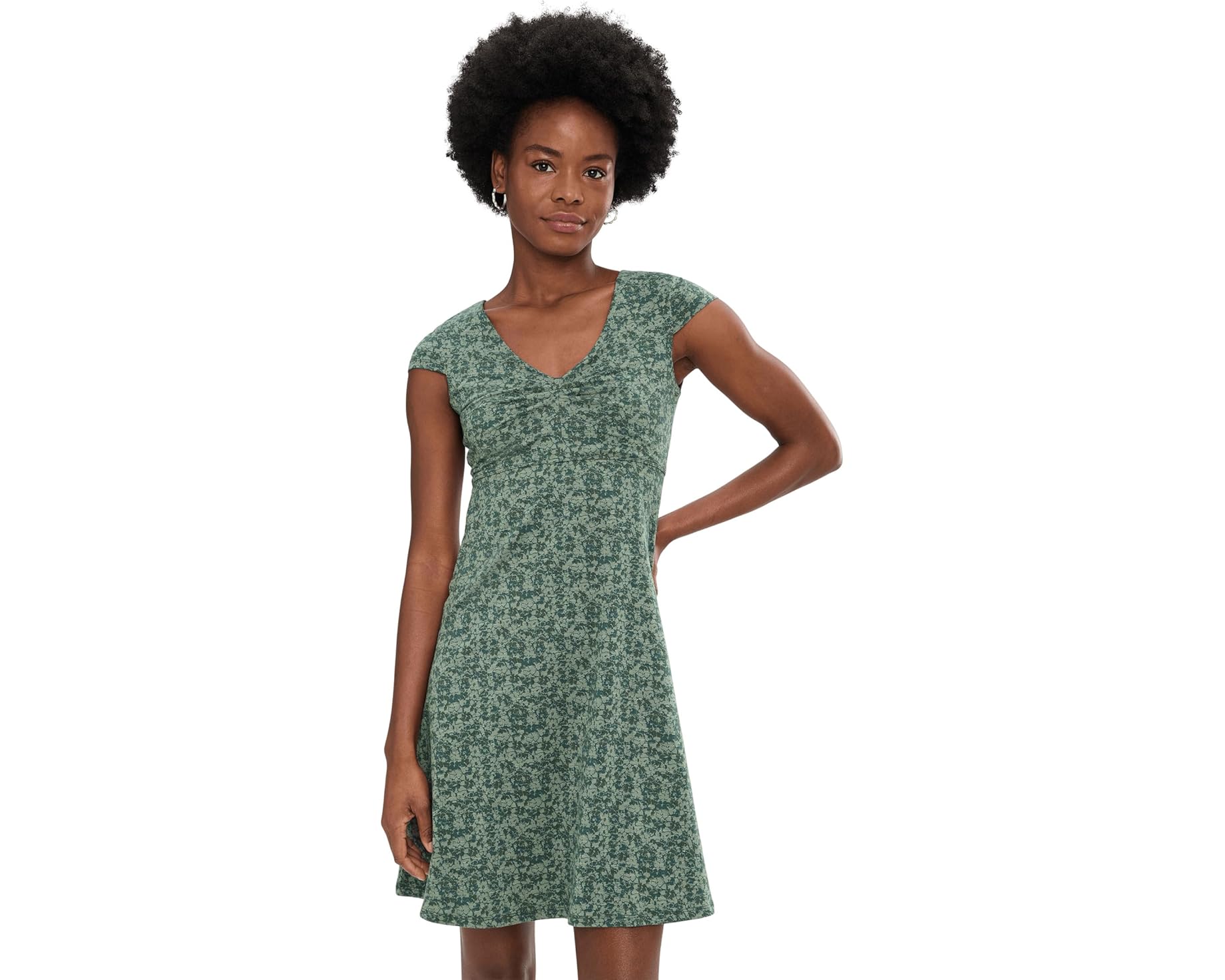 (取寄) レディース ローズマリー ドレス Toad&Co women Rosemarie Dress Cilantro Print|スウィートラグ