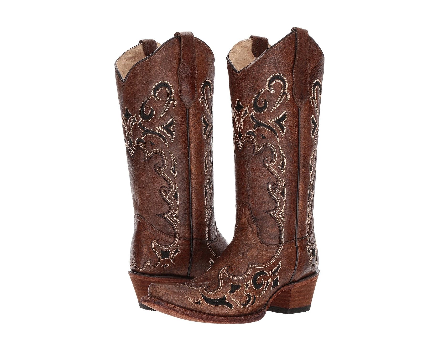 (取寄) コーラル ブーツ レディース L5247 Corral Boots women L5247 Black/Brown|スウィートラグ