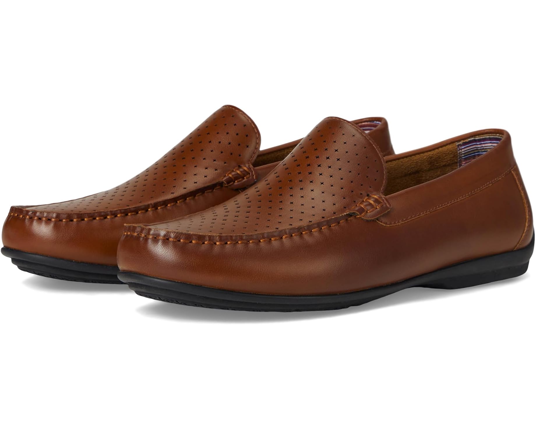 (取寄) ステイシー アダムス メンズ コンロイ モック トゥ ドライバ Stacy Adams men Conroy Moc Toe Driver Cognac｜スウィートラグ