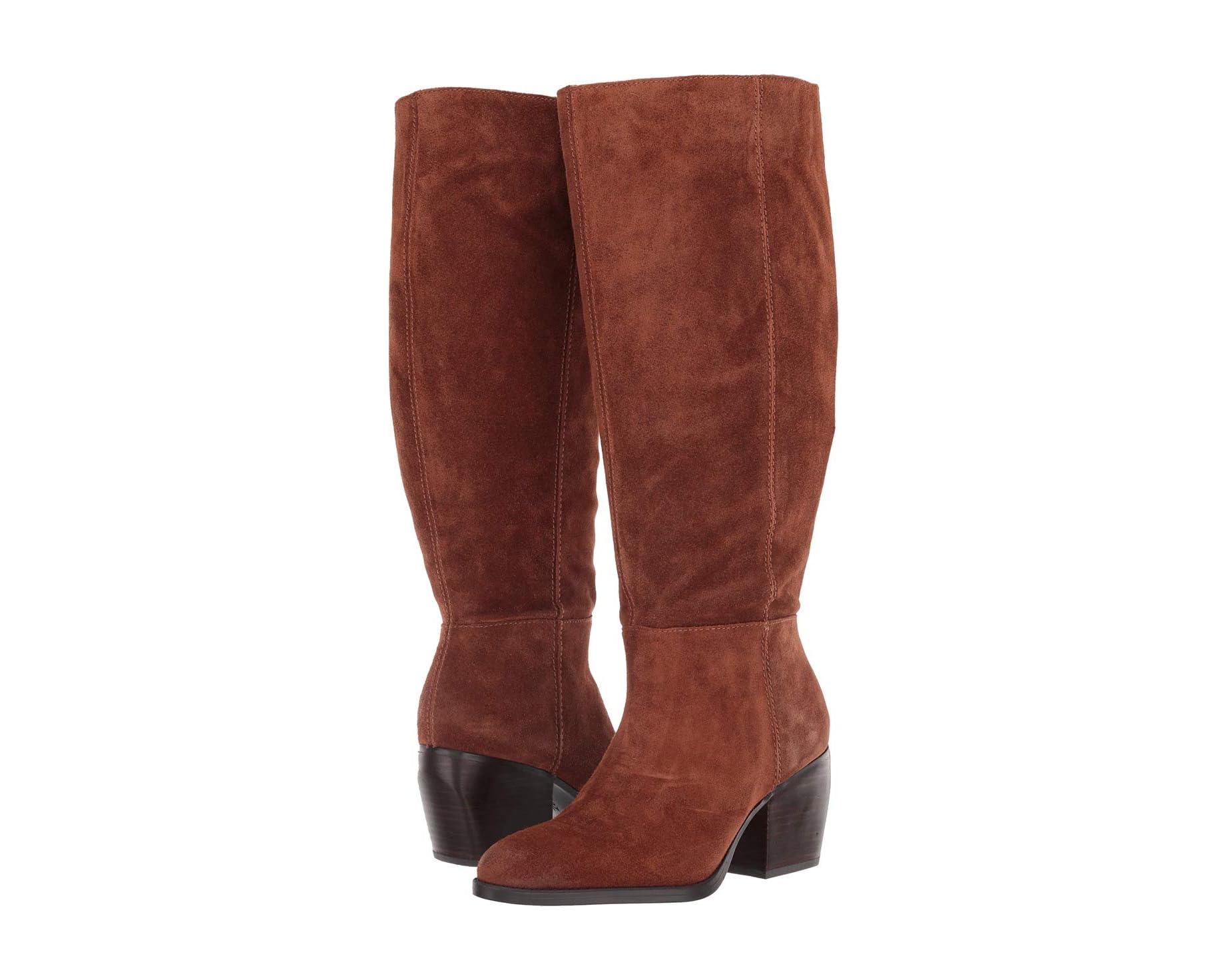 (取寄) ナチュラライザー レディース フェイ ワイド カーフ Naturalizer women Fae Wide Calf Saddle Tan Oil Suede｜スウィートラグ