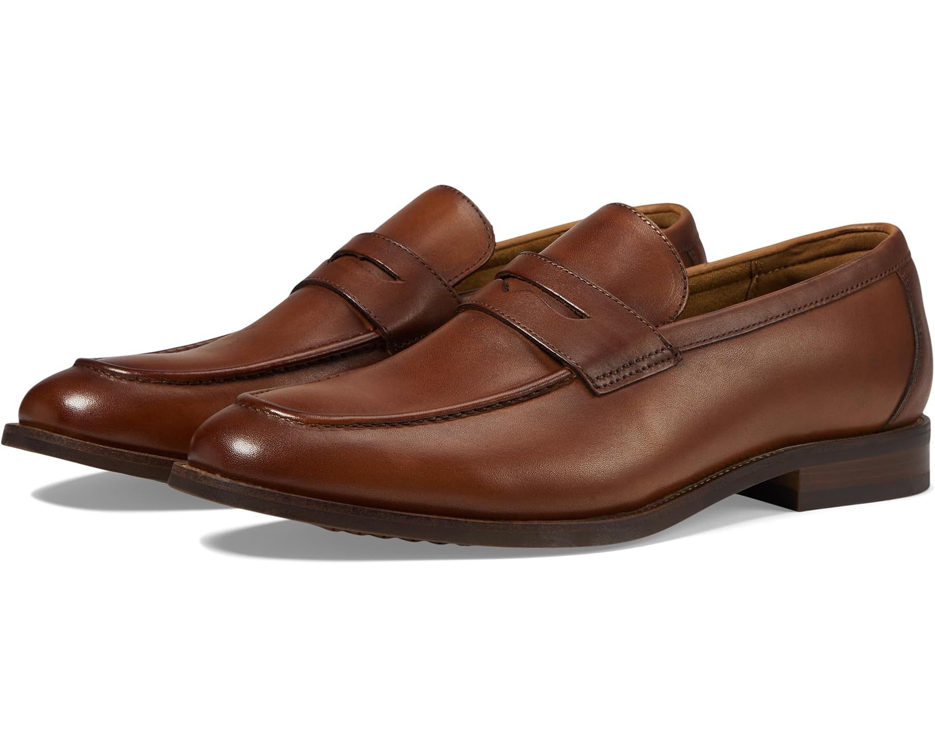 (取寄) フローシャイム メンズ ルッチ モック トゥ ペニー ローファー Florsheim men Rucci Moc Toe Penny Loafer Cognac｜スウィートラグ