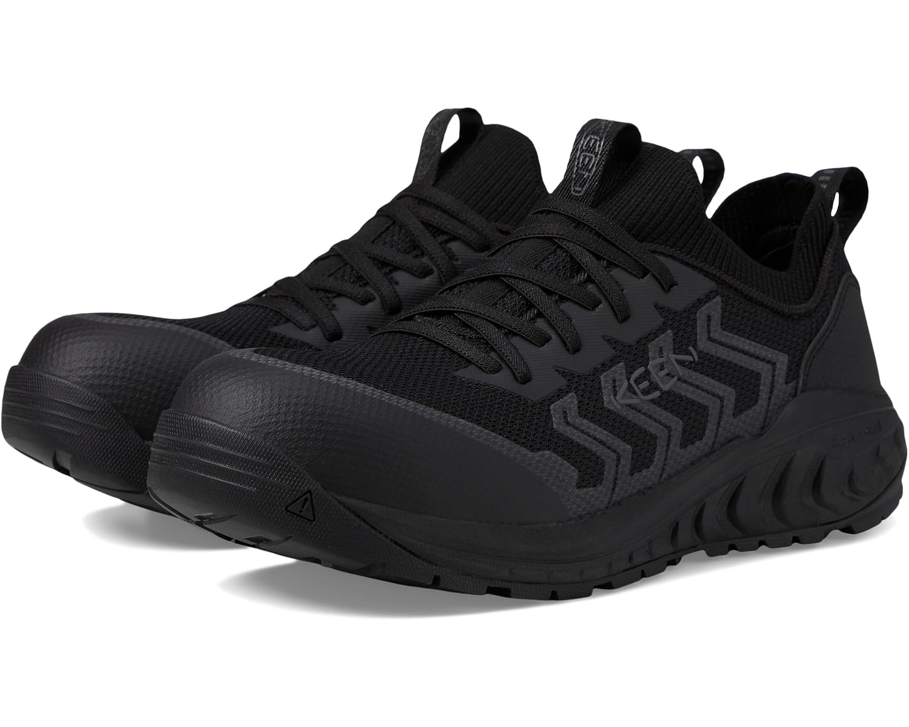 (取寄) キーン ユーティリティ メンズ アーバダ シフト (コンプ トゥ) KEEN Utility men Arvada Shift (Comp Toe) Black/Magnet｜スウィートラグ