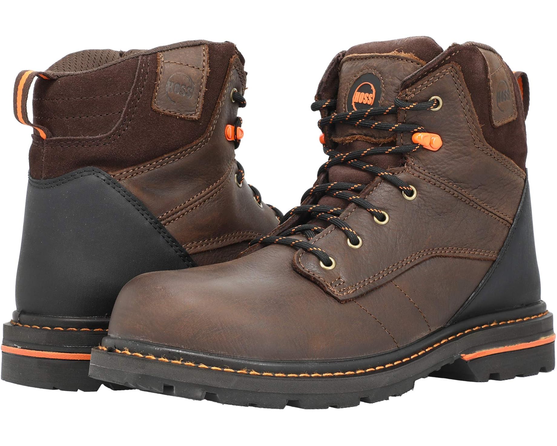 (取寄) ホス メンズ カーソン 6 インチ - ビッグ ホス サイジズ Hoss men Carson 6 Inch - BIG HOSS Sizes Brown｜スウィートラグ 34,041円