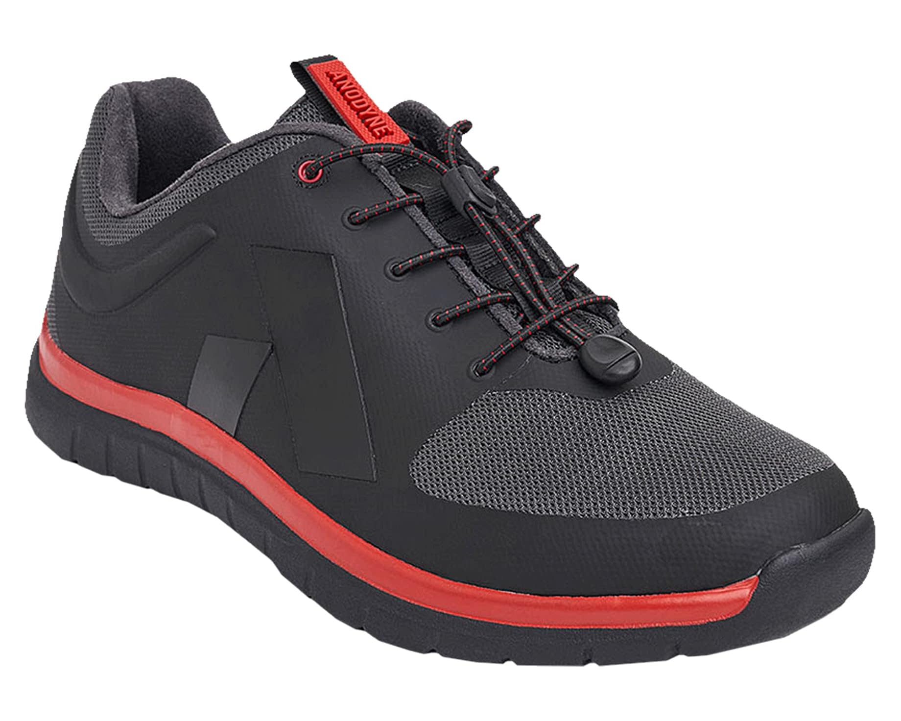 (取寄) アノダイン メンズ ナンバー 22 スポーツ ランナー Anodyne men No. 22 Sport Runner Black/Red｜スウィートラグ