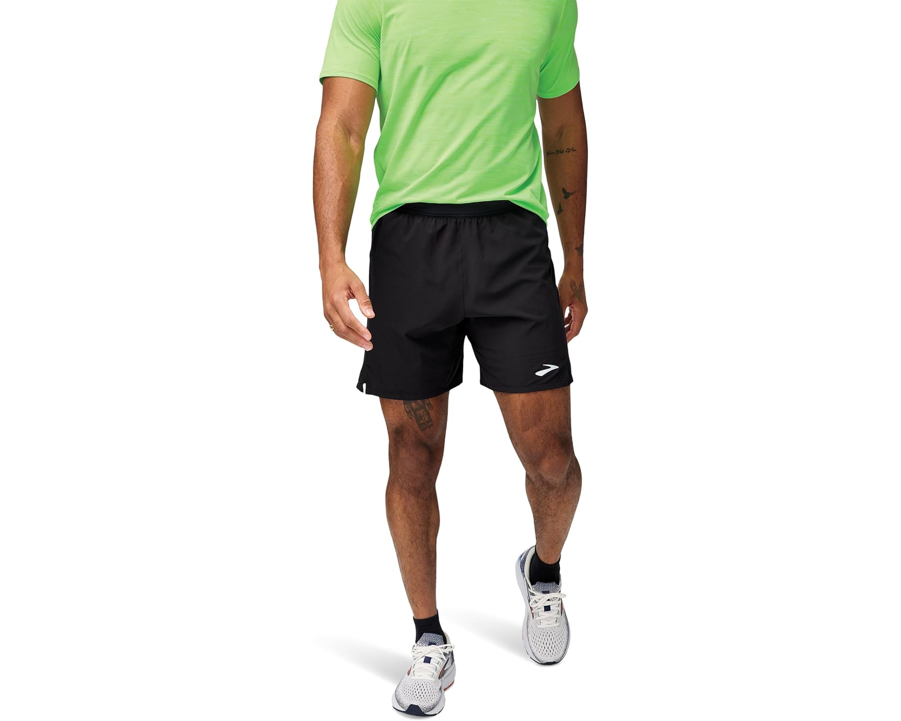 (取寄) ブルックス メンズ ジャーニー ショーツ Brooks men Journey 7" Shorts Black|スウィートラグ