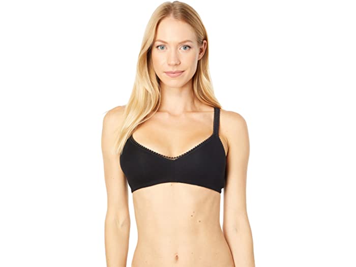 (取寄) オンゴッサマー レディース カバナ コットン ブラレット 010404 OnGossamer women Cabana Cotton Bralette 010404 Black