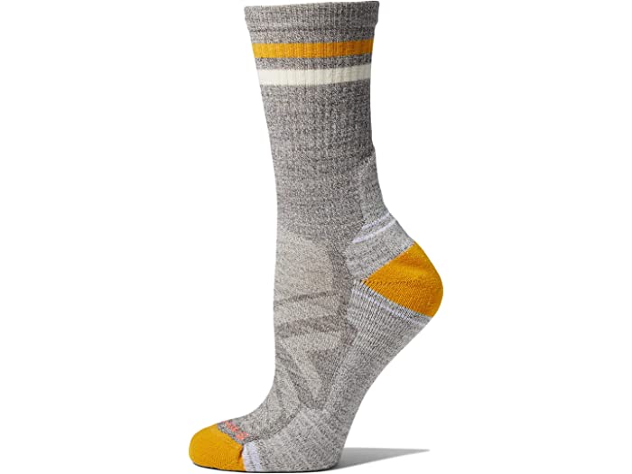 (取寄) スマートウール レディース ハイク ライト クッション チューブ ストライプ クルー Smartwool women Hike Light Cushion Tube Stripe Crew Taupe/Natural Marl