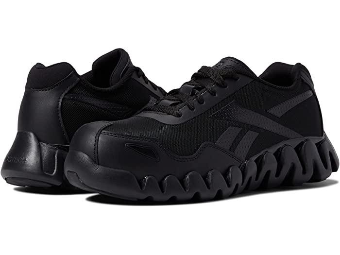 (取寄) リーボック ワーク レディース ジグ パルス ワーク エー コンプ トゥ Reebok Work women Zig Pulse Work EH Comp Toe Black