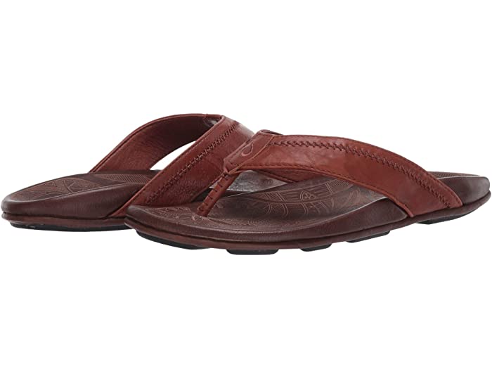 (取寄) オルカイ メンズ ヒアポ OluKai men Hiapo Rum/Dark Wood