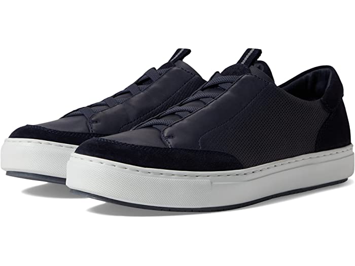 (取寄) ジョンストン&マーフィー コレクション メンズ アンソン ストレッチ レース トゥ トゥ Johnston & Murphy Collection men Anson Stretch Lace To Toe Navy