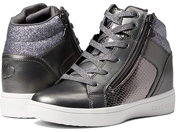 (取寄) スケッチャーズ キッズ ストリート - ヒドゥン 310302L (リトル キッズ/ビック キッズ) SKECHERS KIDS Street - Hidden Star 310302L (Little Kid/Big Kid) Gunmetal
