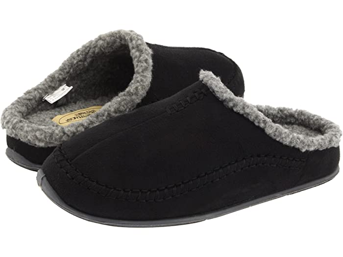 (取寄) ディアスタッグズ メンズ ノルディック スリッパ Deer Stags men Nordic Slipper Black Microsuede