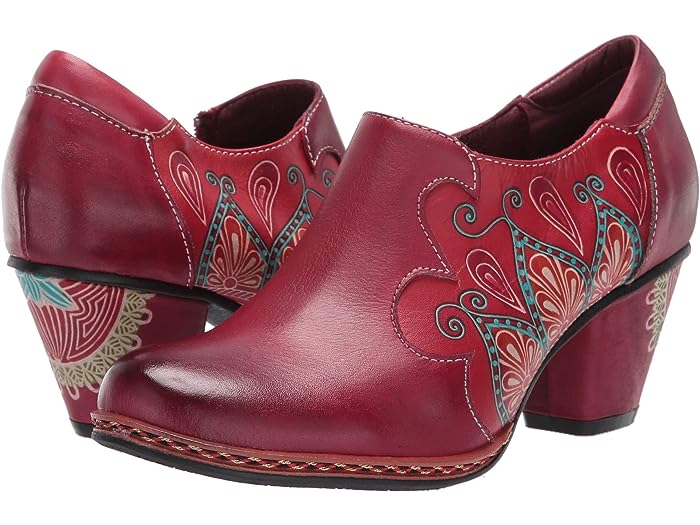 (取寄) ラルティストバイスプリングステップ レディース ザミ L'Artiste by Spring Step women Zami Red