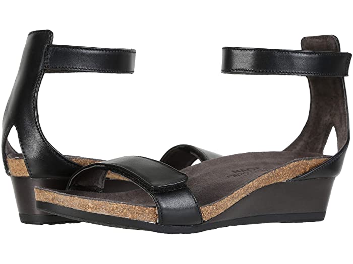 (取寄) ナオト レディース マーメイド Naot women Mermaid Black Raven Leather