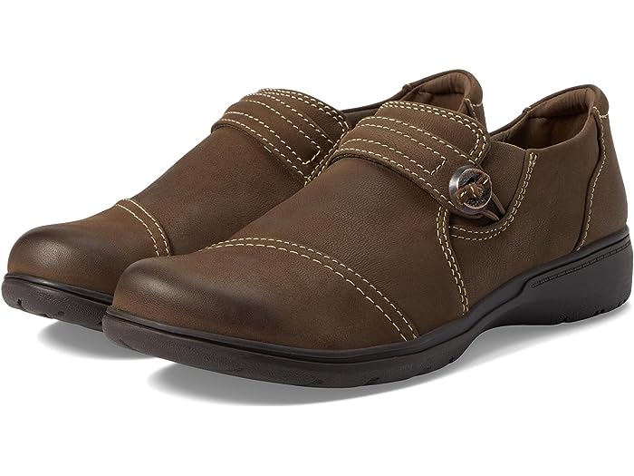(取寄) クラークス シューズ レディース カーリー パール トープ Clarks women Carleigh Pearl Taupe Nubuck
