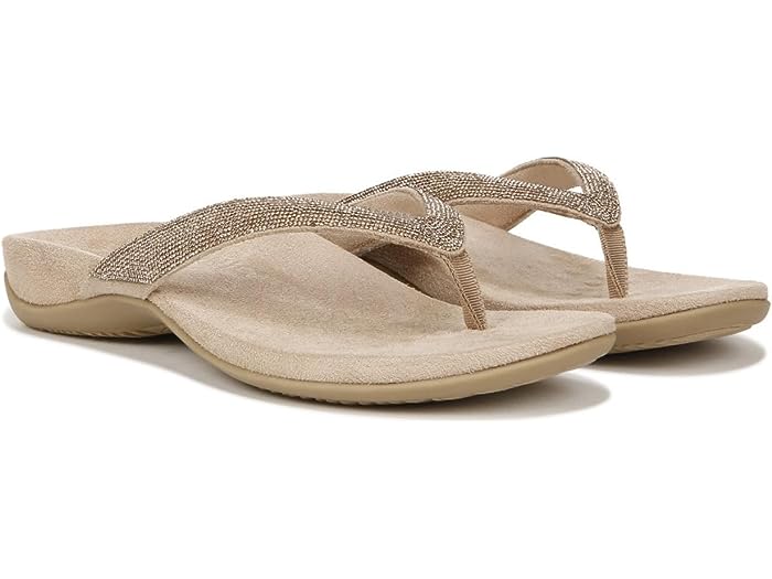 (取寄) バイオニック サンダル レディース ディロン シャイン シューズ 靴 VIONIC women Dillon Shine Champagne Rhinestone