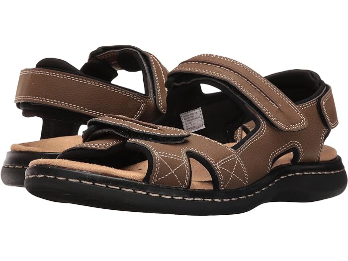 (取寄) ドッカーズ メンズ ニューページ クオーター ストラップ サンダル Dockers men Newpage Quarter Strap Sandal Dark Tan