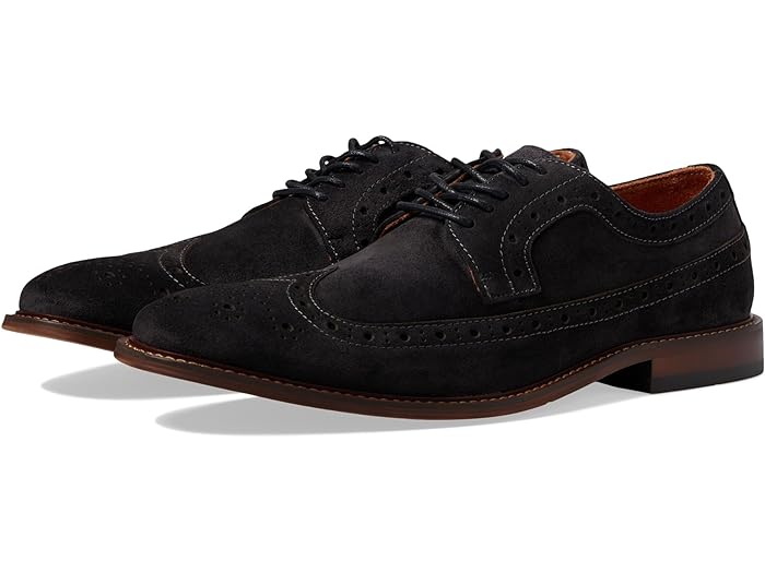 (取寄) ステイシー アダムス メンズ マーリガン ウイング ティップ オックスフォード Stacy Adams men Marligan Wing Tip Oxford Dark Gray