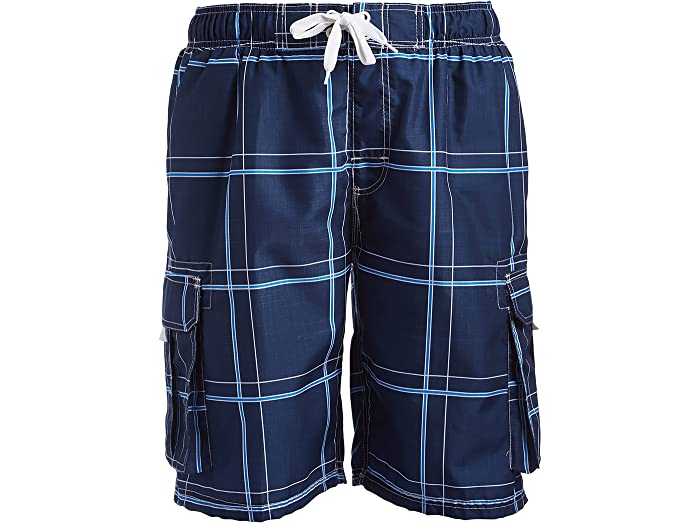 (取寄) カヌ サーフ ボーイズ メンズ フレックス スイム トランクス (レギュラー アンド エクステンデット サイズ) Kanu Surf boys Mens Flex Swim Trunks (Regular Extended Sizes) Flex Navy