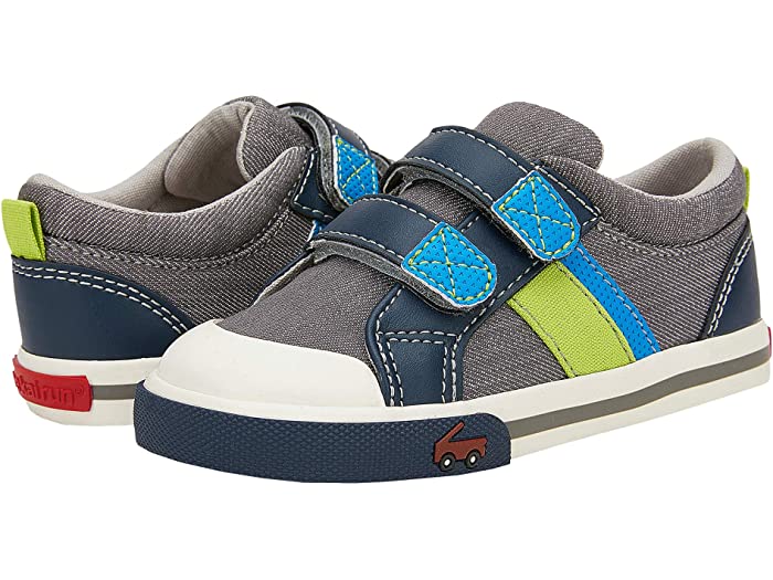 (取寄) シー カイ ラン キッズ ボーイズ ラッセル (トドラー リトル キッズ) See Kai Run Kids boys Russell (Toddler Little Kid) Gray Blue