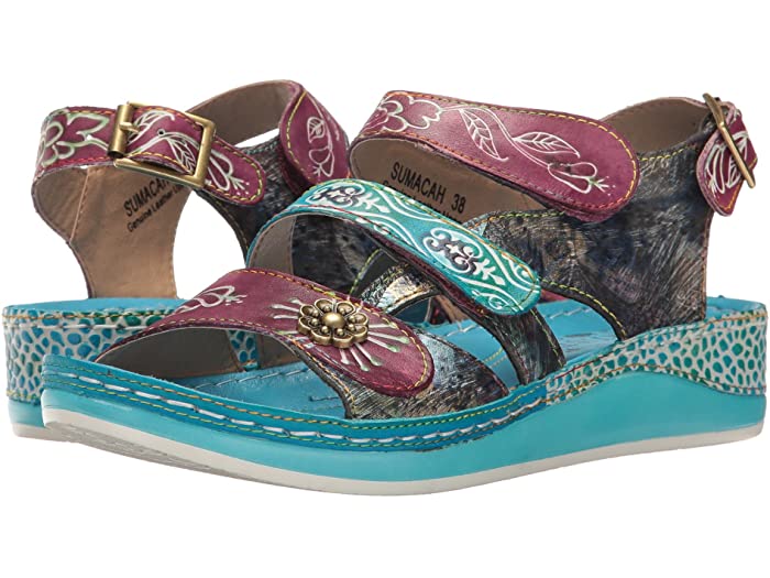 (取寄) ラルティストバイスプリングステップ レディース スマカ L'Artiste by Spring Step women Sumacah Aqua 26,780円