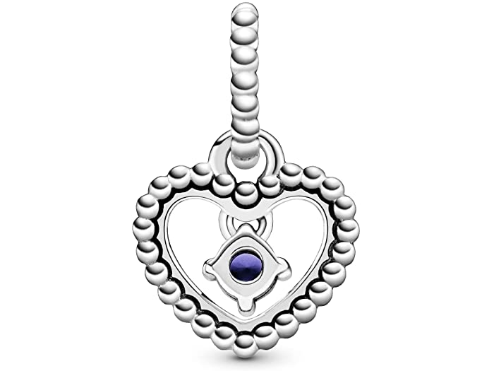(取寄)パンドラハートクリスタルチャームPandoraPurelyHeartCrystalCharmHeart/RoyalBlueCrystal