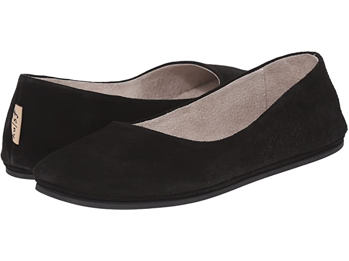 (取寄) フレンチ ソール レディース スループ フラッツ French Sole women Sloop Flat Black Suede