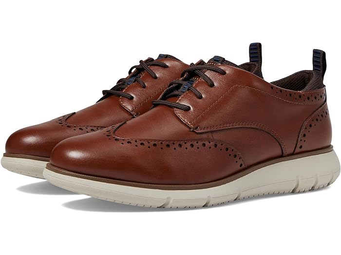 (取寄) ナン ブッシュ メンズ スタンス ウイング ティップ オックスフォード Nunn Bush men Stance Wing Tip Oxford Cognac
