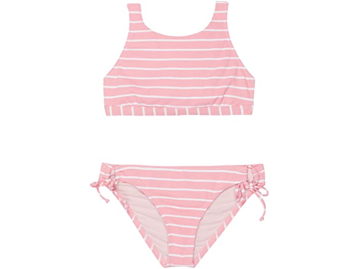 (取寄) スプレンディッド リトル アモス ストライプ ハイ ネック セット (ビッグ キッズ) Splendid Littles Amos Stripe High Neck Set (Big Kids) Punch