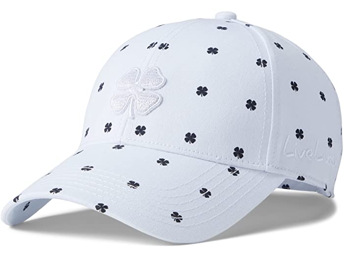 大量入荷 取寄 ブラッククローバー ロッツ オブ ラック 100パーセント アジャスタブル ハット Black Clover Lots Of Luck 1 Adjustable Hat White Sublimated