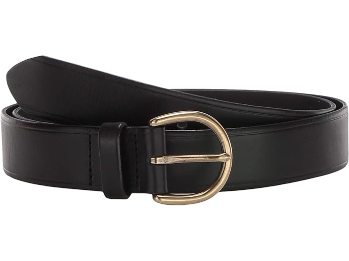 (取寄) メイドウェル レディース ミディアム パーフェクト レザー ベルト Madewell women Medium Perfect Leather Belt True Black