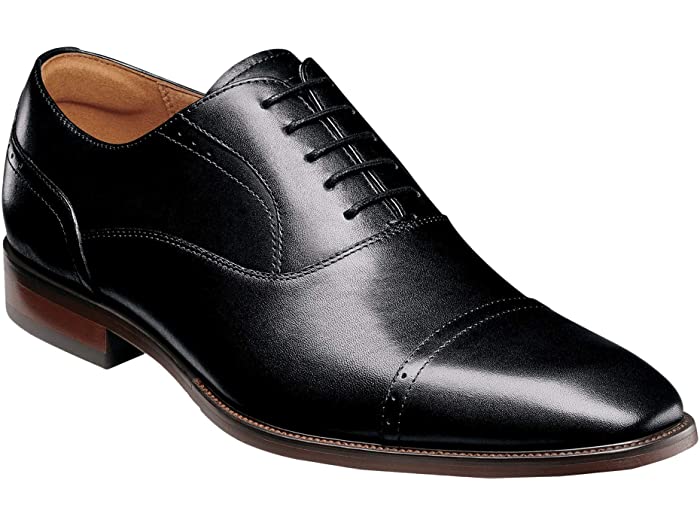 (取寄) フローシャイム メンズ Sorrento キャップ トゥ オックスフォード Florsheim men Sorrento Cap Toe Oxford Black Smooth