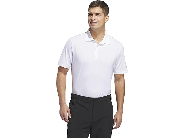 (取寄) アディダス ゴルフ メンズ アルティメット365 ソリッド ショート スリーブ ポロ adidas Golf men Ultimate365 Solid Short Sleeve Polo White