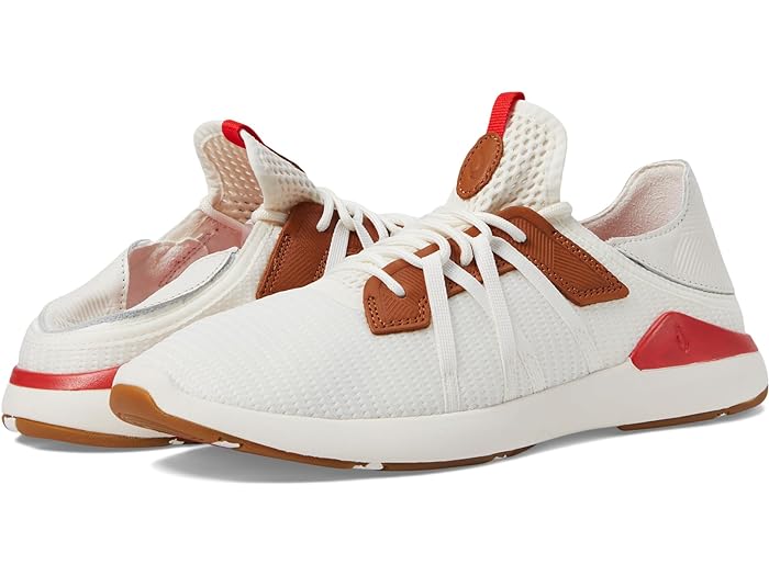 (取寄) オルカイ メンズ ミオ リー OluKai men Mio Li Bright White/Red Lava