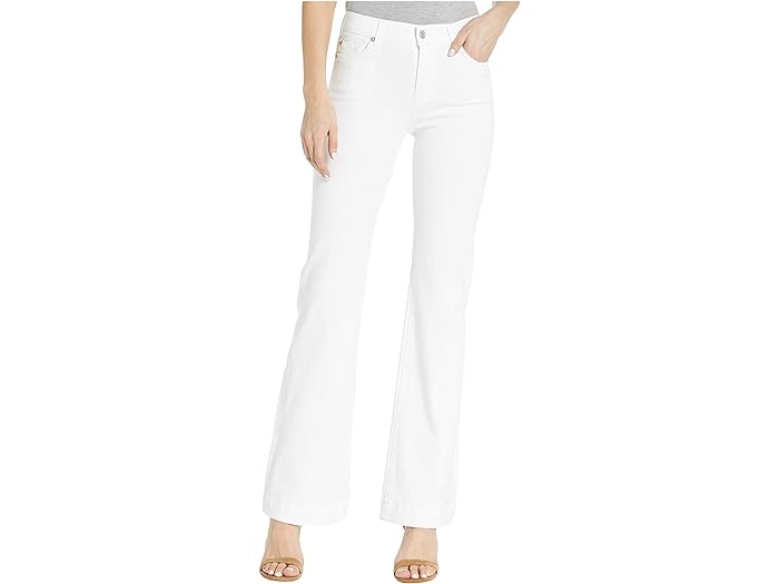 (取寄) セブンフォーオールマンカインド レディース ドウジョウ テーラーレス イン スリム イリュージョン ホワイト 7 For All Mankind women Dojo Tailorless in Slim Illusion White Slim Illusion White