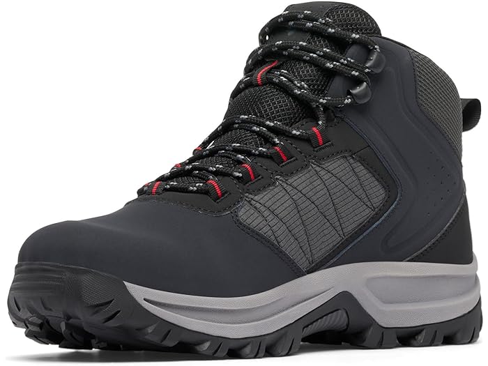 (取寄) コロンビア メンズ トランスバース ハイク ウォータープルーフ Columbia men Transverse Hike Waterproof Black/Mountain Red