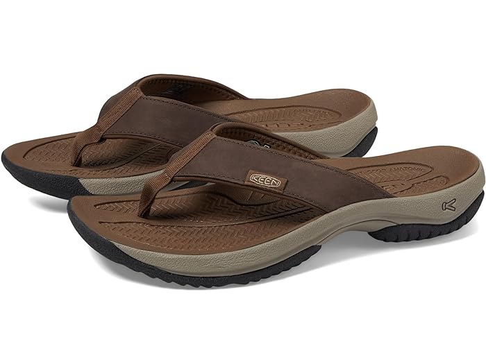 (取寄) キーン メンズ コナ フリップ TG KEEN men Kona Flip TG Java/Dark Earth