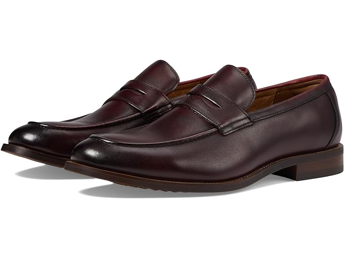 (取寄) フローシャイム メンズ ルッチ モック トゥ ペニー ローファー Florsheim men Rucci Moc Toe Penny Loafer Burgundy