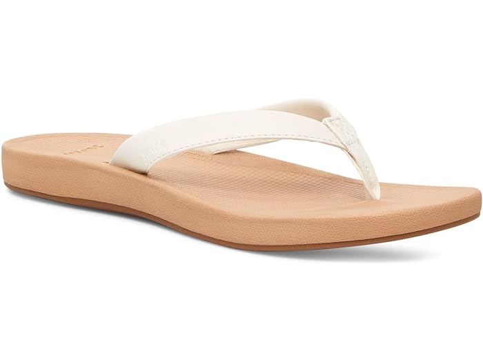 (取寄) サヌーク レディース コズミック ショアーズ Sanuk women Cosmic Shores White