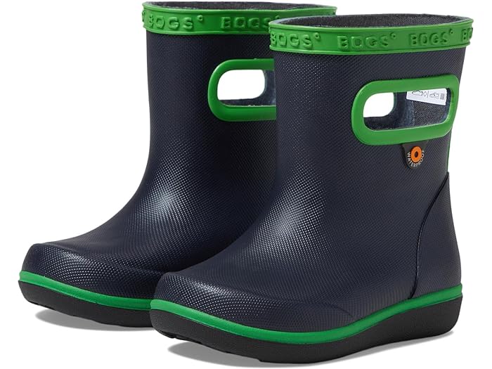 (取寄) ボグス キッズ キッズ スキッパー リ ソリッド (トドラー) Bogs Kids kids Skipper II Solid (Toddler) Navy/Green