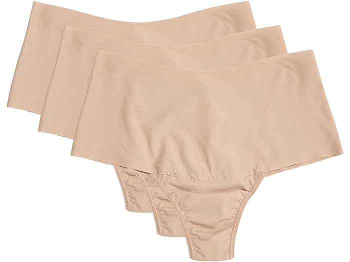 (取寄) ハンキー パンキー レディース ブリーズ ハイ-ライズ トング 3-パック Hanky Panky women Breathe Hi-Rise Thong 3-Pack Taupe/Taupe/Taupe