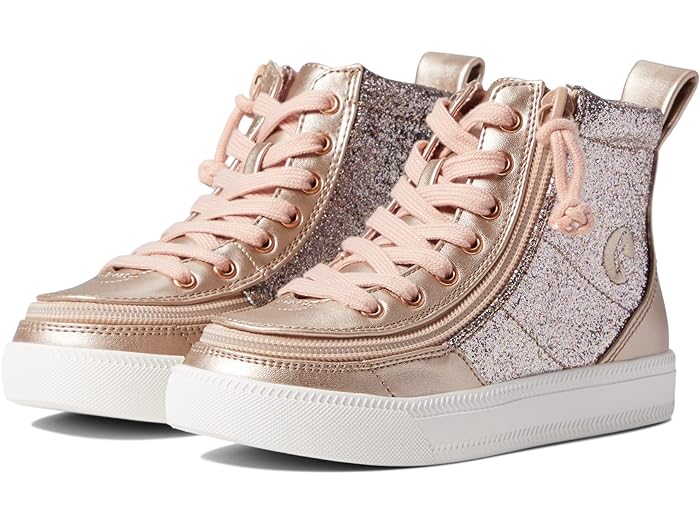 (取寄) ビリーフットウェア キッズ キッズ クラシック レース ハイ (トドラー/リトル キッド/ビッグ キッド) BILLY Footwear Kids kids Classic Lace High (Toddler/Little Kid/Big Kid) Rose Gold Unicorn